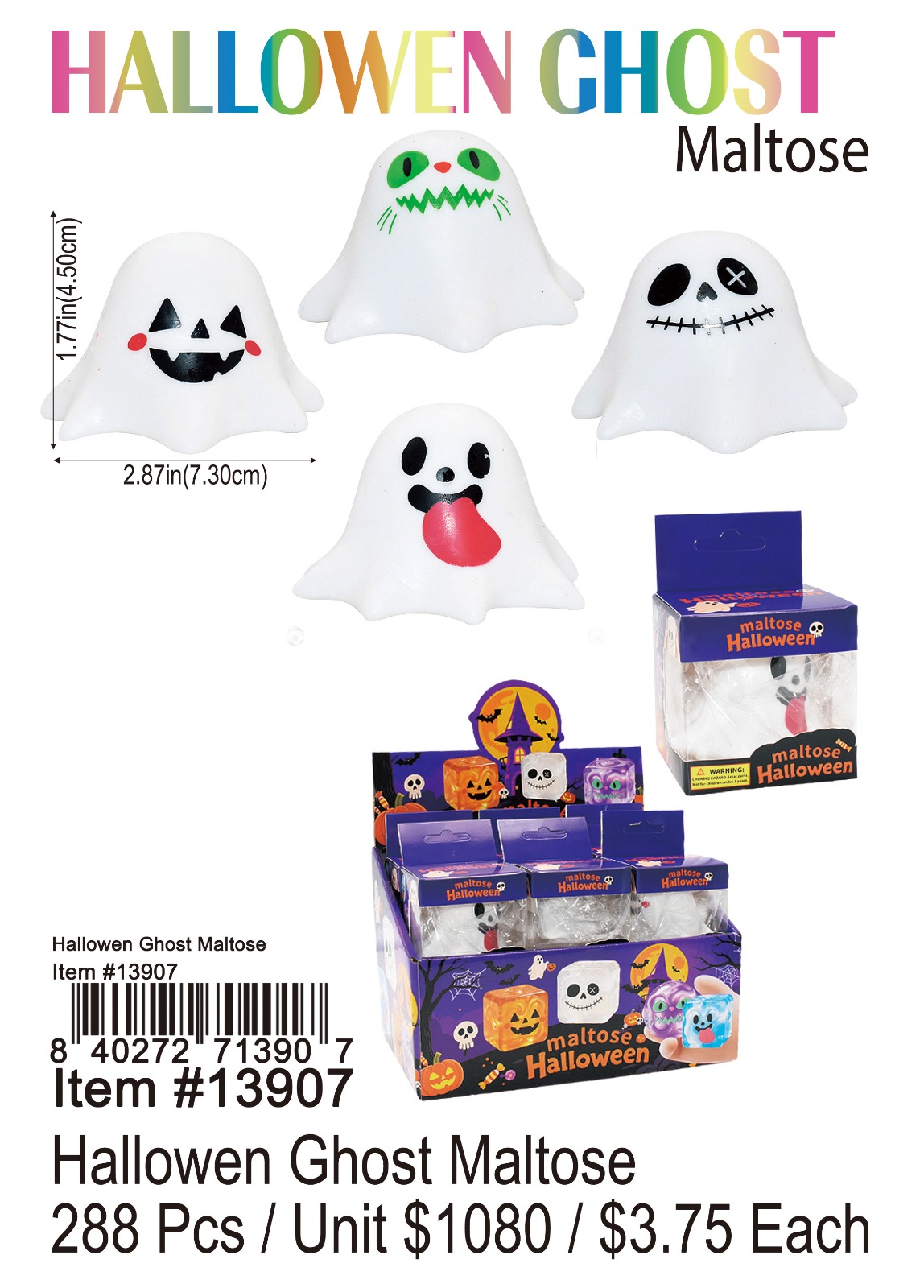 Halloween Ghost Maltose